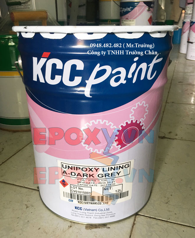 sơn epoxy tự san phẳng kcc unipoxy