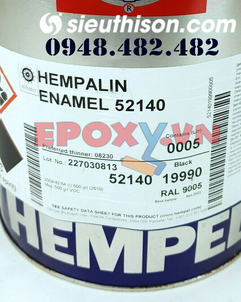 Sơn Hempalin Enamel 52140