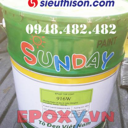 Sơn epoxy gốc nước 916W Noroo Nanpao (Sunday Paint)