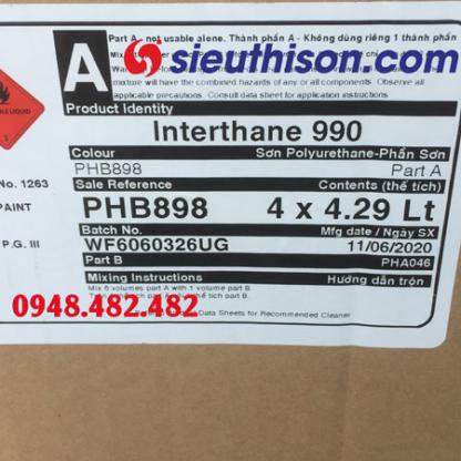 Interthane 990 Black PHY999/A20L