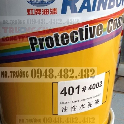 Sơn 401 Rainbow - Sơn nước gốc dầu chống thấm rainbow