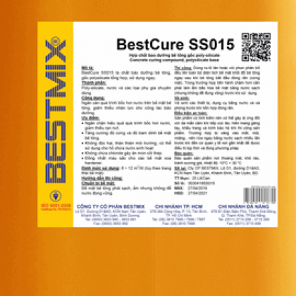 BestCure SS015 - Hợp chất bảo dưỡng bê tông